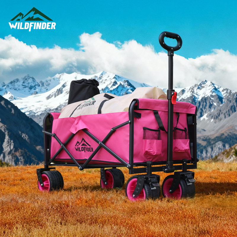 WildFinder Collapsible Wagon Cart Foldable, Lightweight Portable